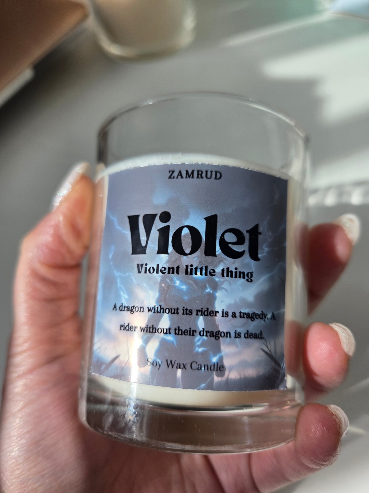Violet Candle