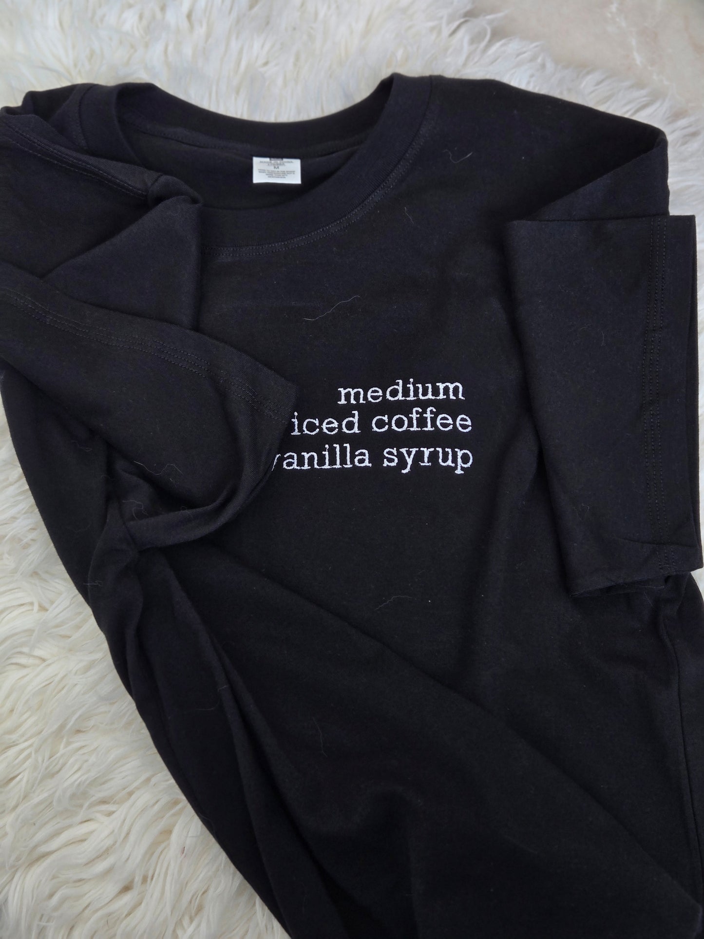 Coffee Order TShirt (custom)