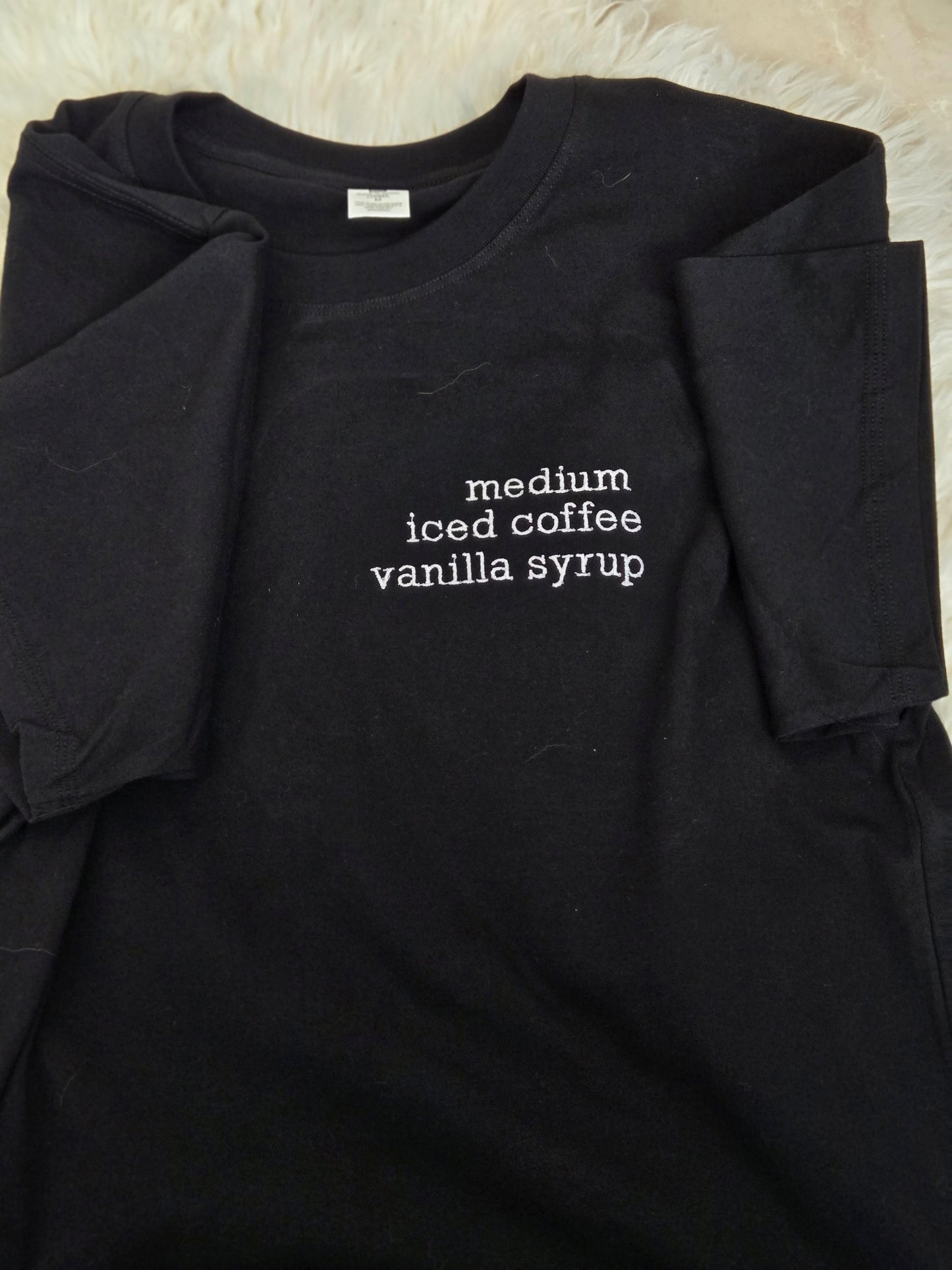Coffee Order TShirt (custom)