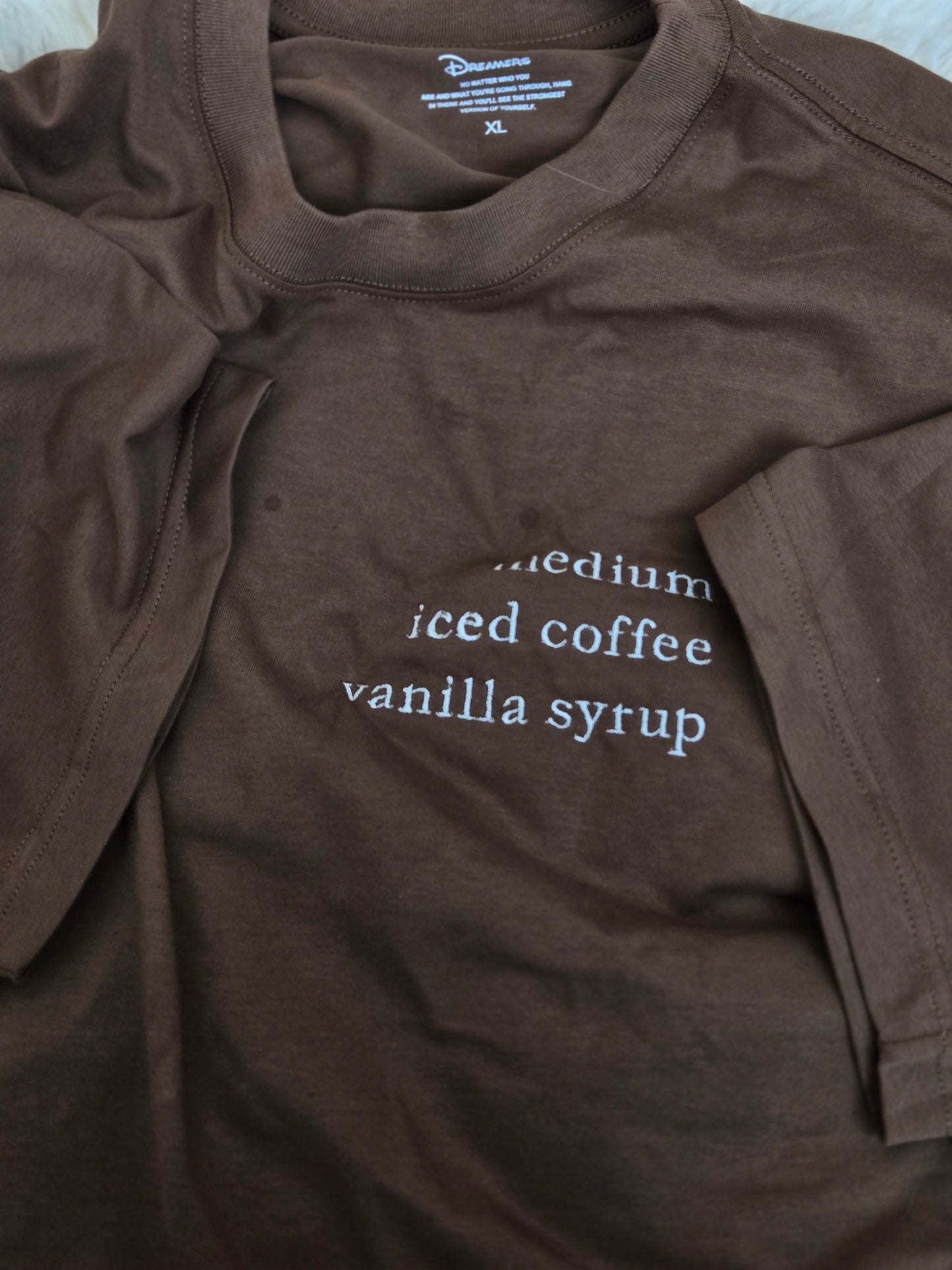 Coffee Order TShirt (custom)