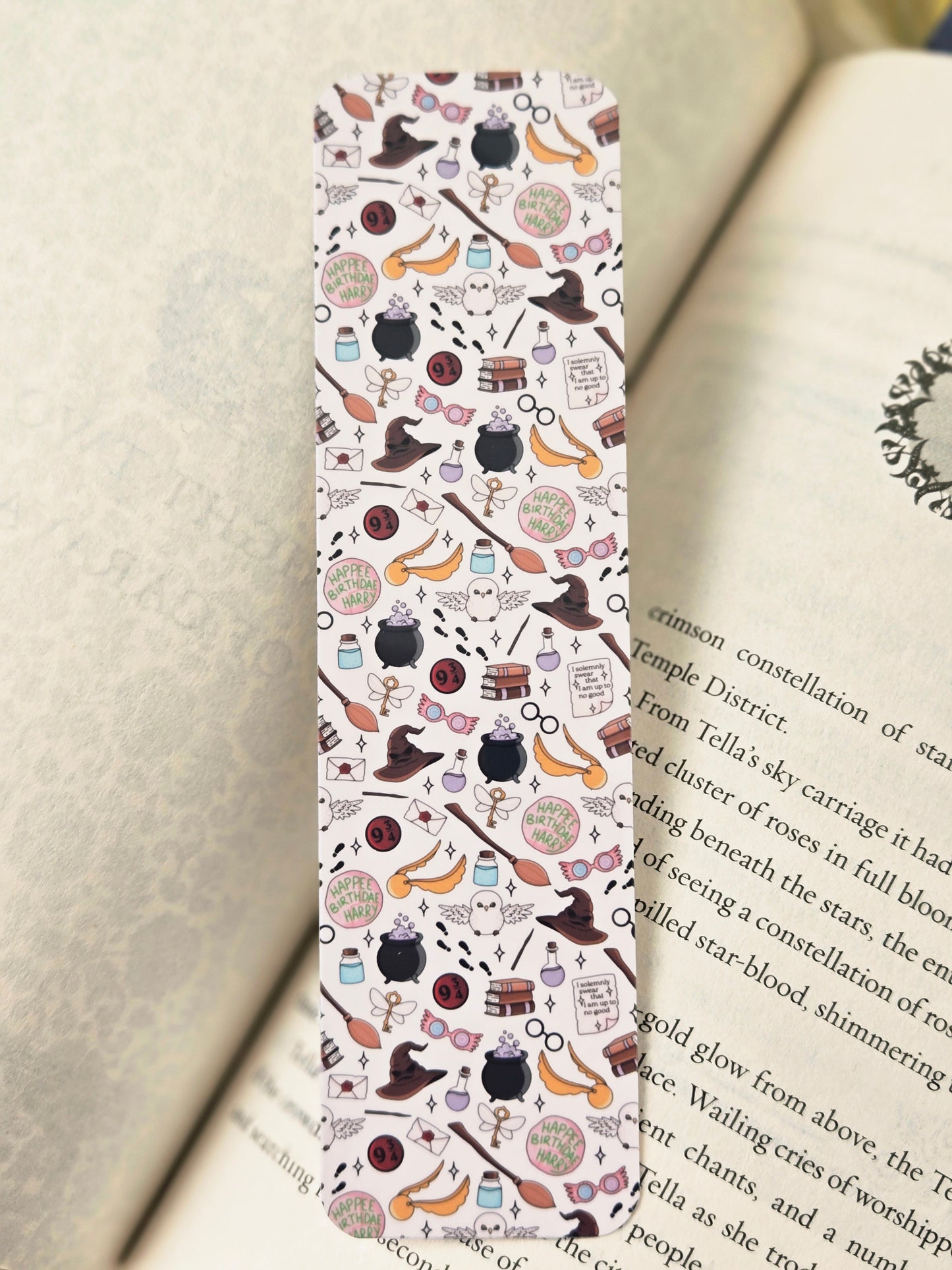 Wizarding School Bookmark