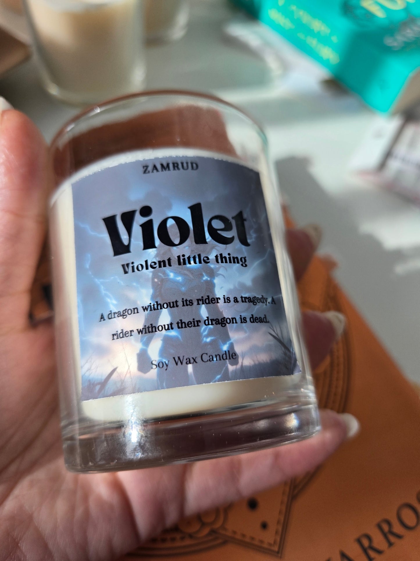 Violet Candle