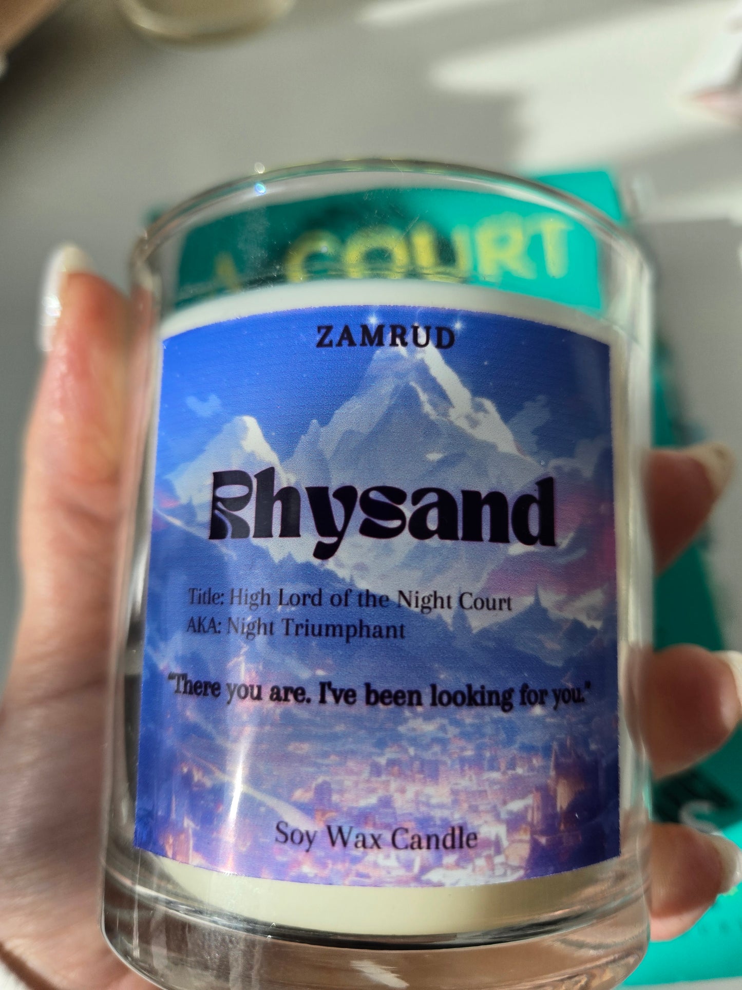 Rhysand Candle