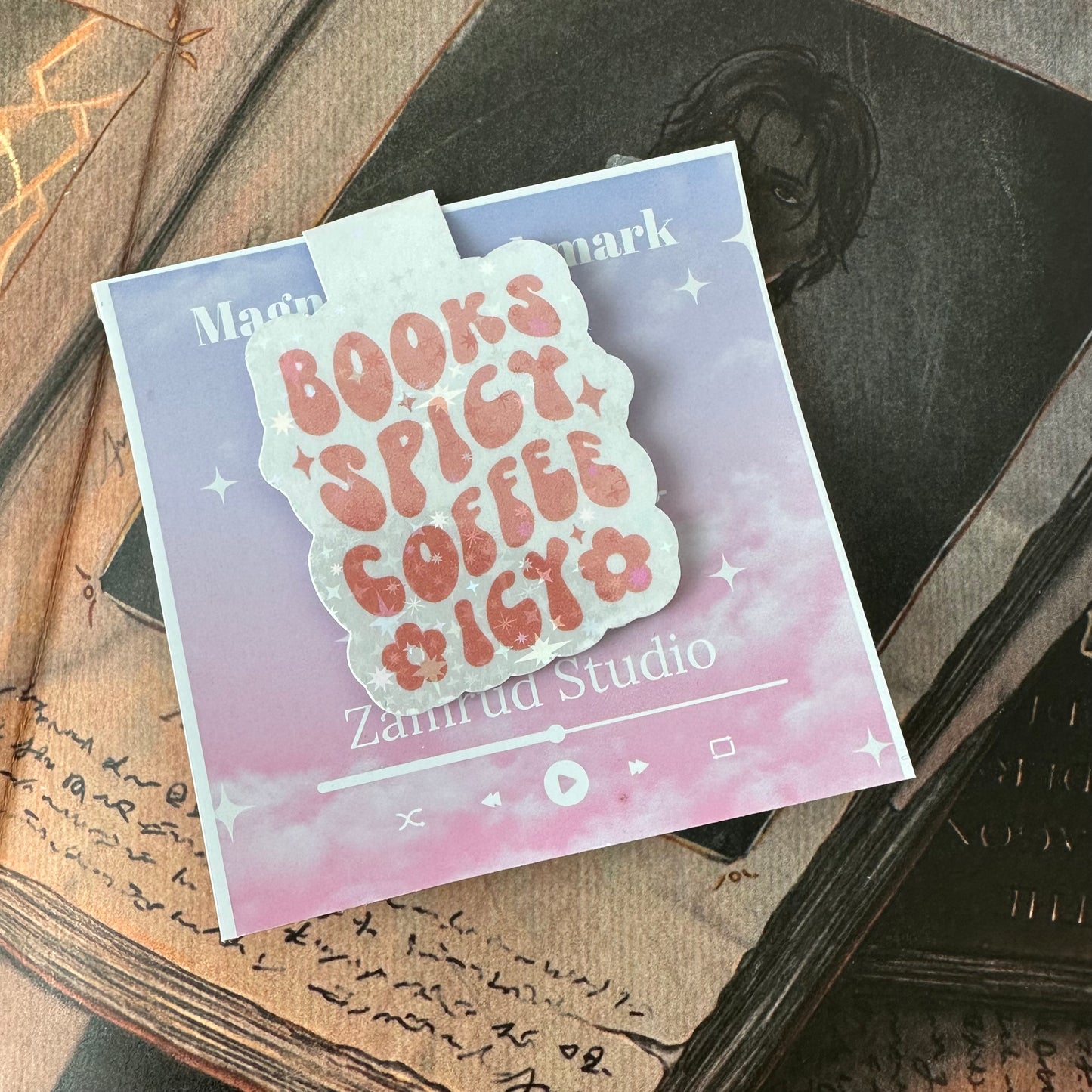 Books Spicy Book Mark